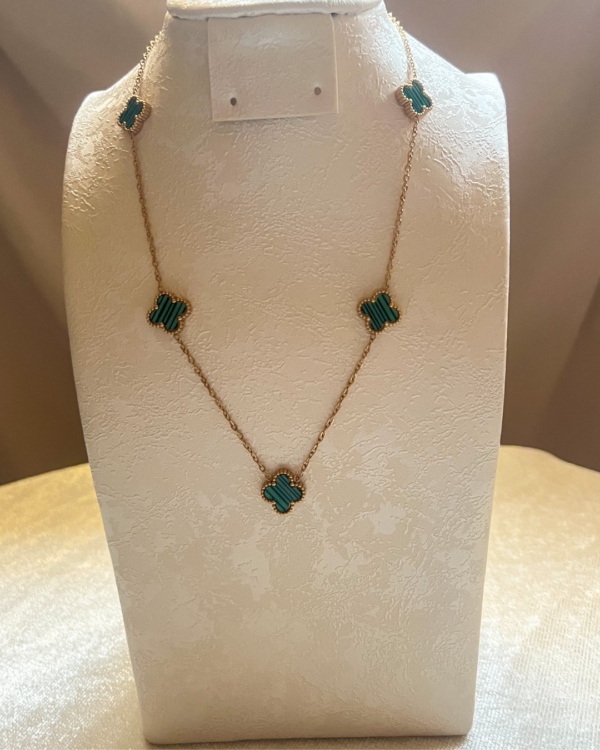 Collier van cleef vert