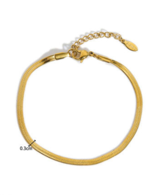 Bracelet en acier inoxydable pour femme